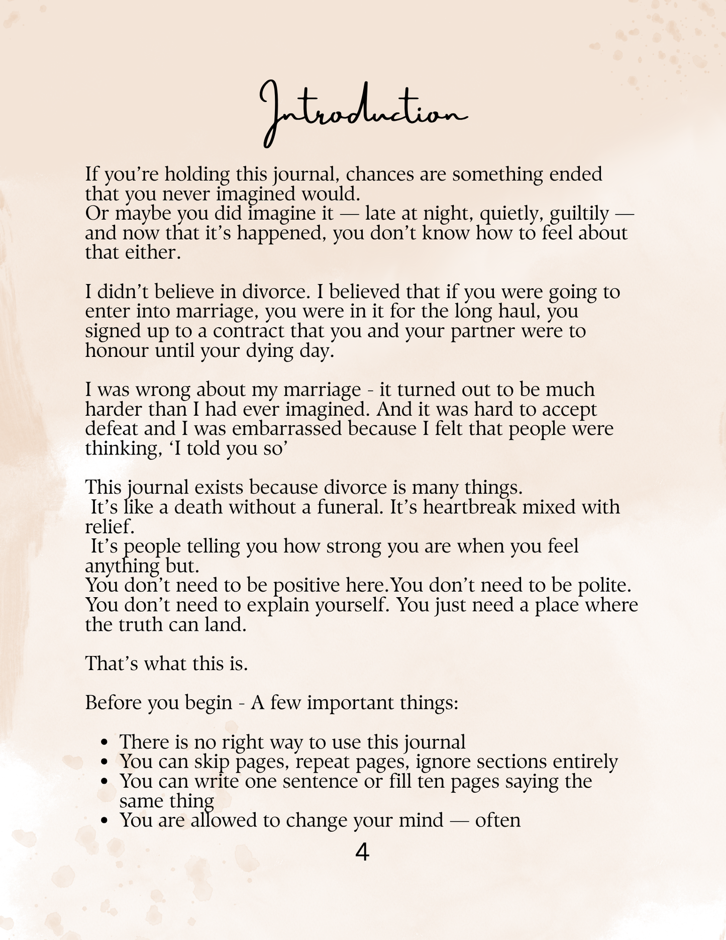 Divorce Recovery Journal | Empowerment Tool With Prompts | Rookie Roo Journals