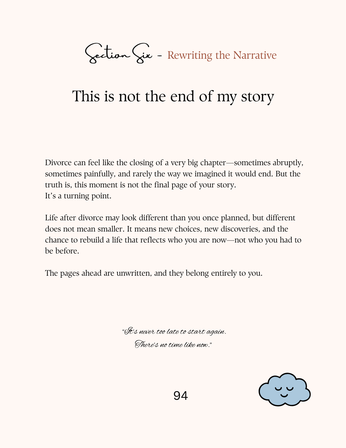 Divorce Recovery Journal | DIGITAL DOWNLOAD | Rookie Roo Journals